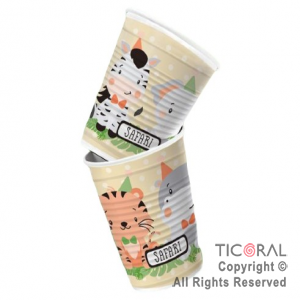 SAFARI VASO X 10 UNIDADES